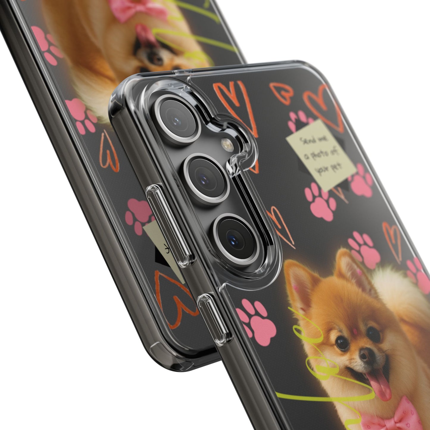 Dog Mom Clear Phone Case