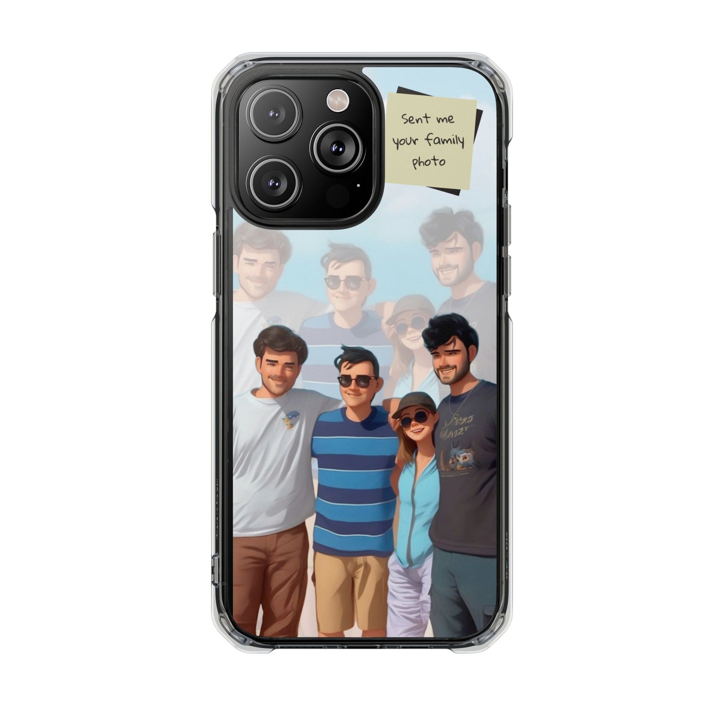 Magnetic Phone Family Case