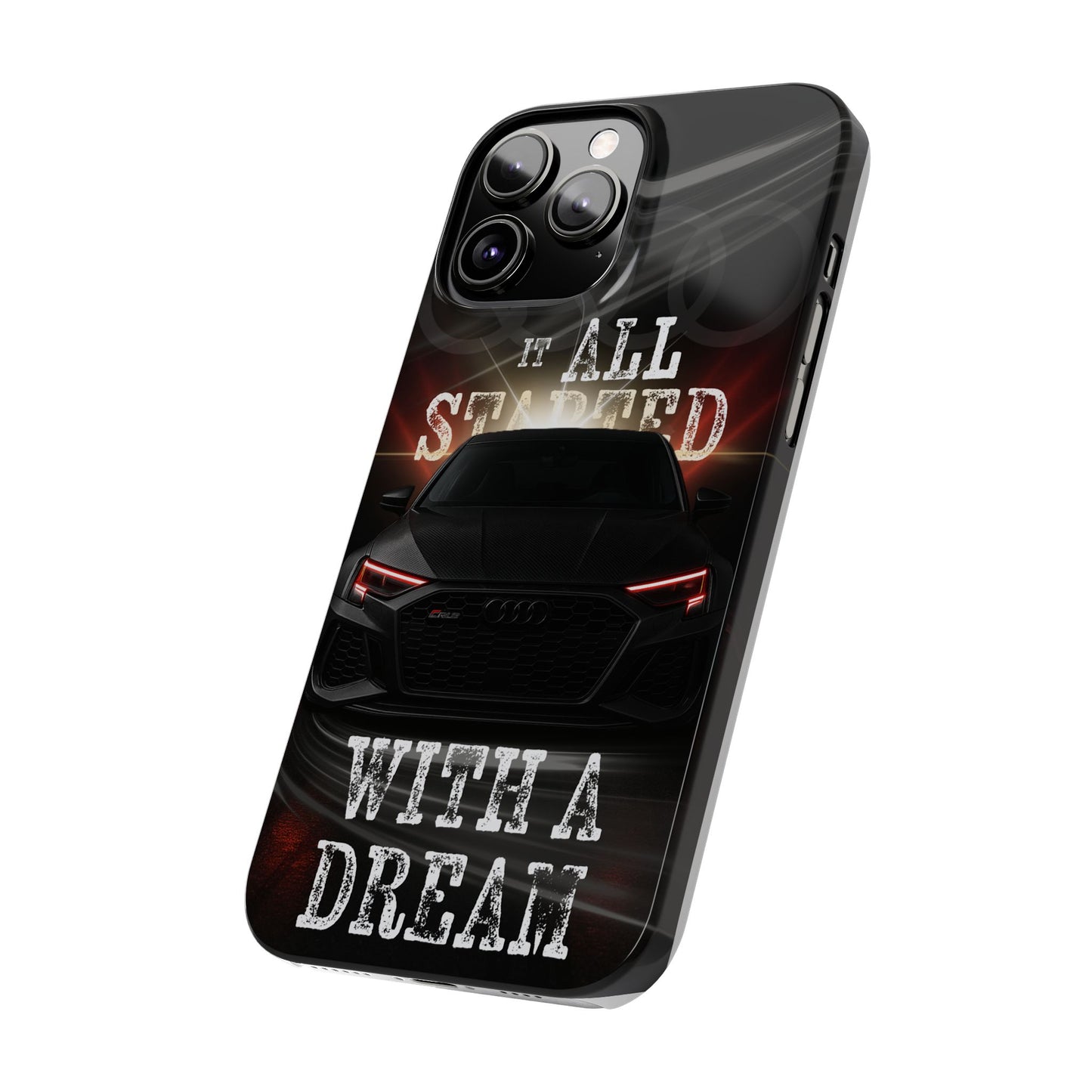 Sleek Car-Themed Phone Cases