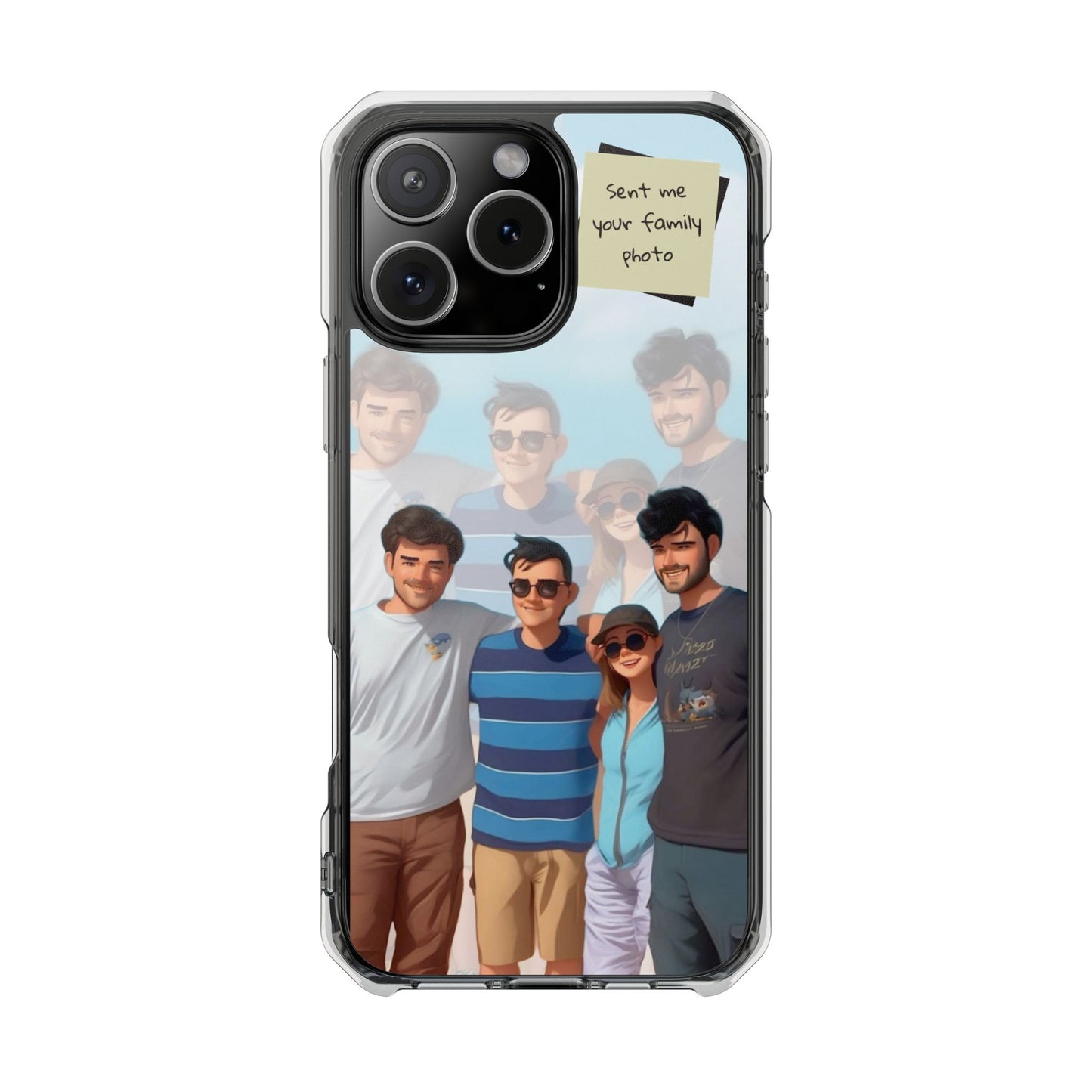 Magnetic Phone Family Case