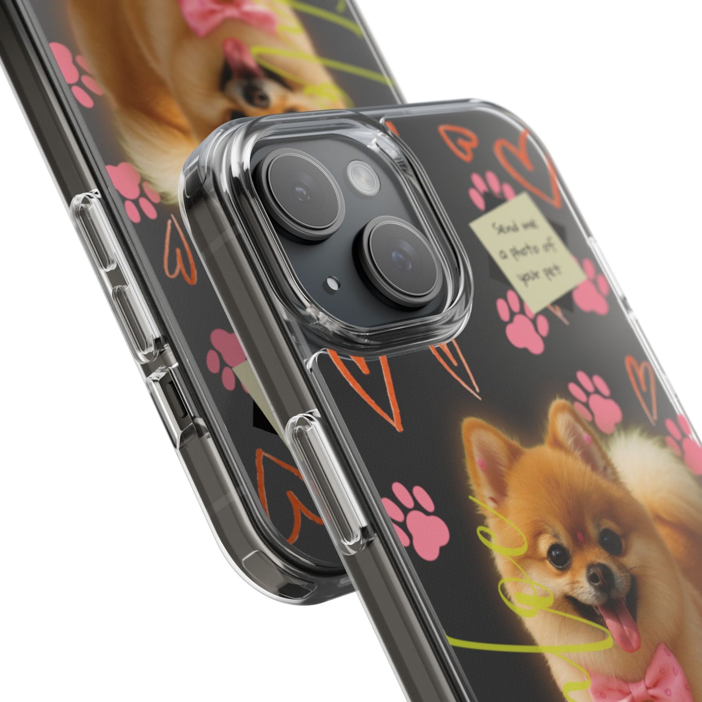 Dog Mom Clear Phone Case