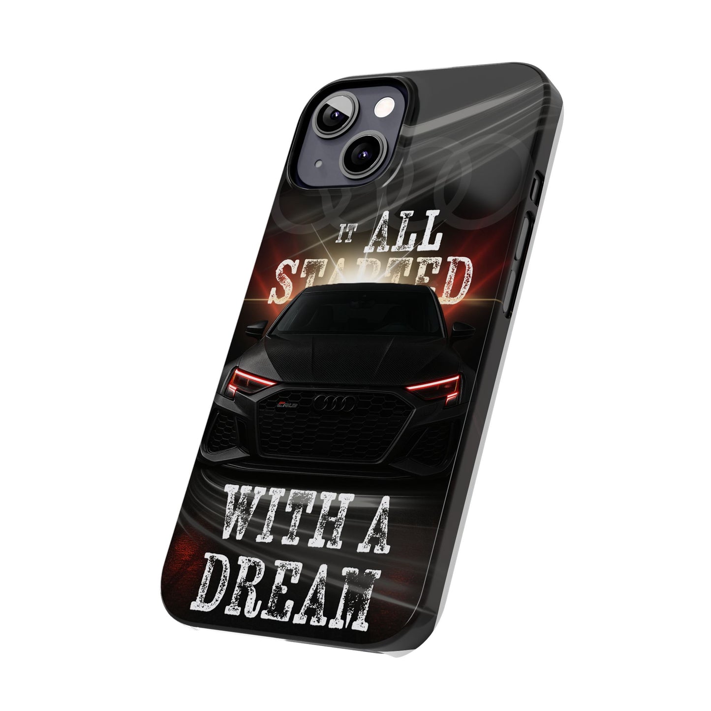 Sleek Car-Themed Phone Cases