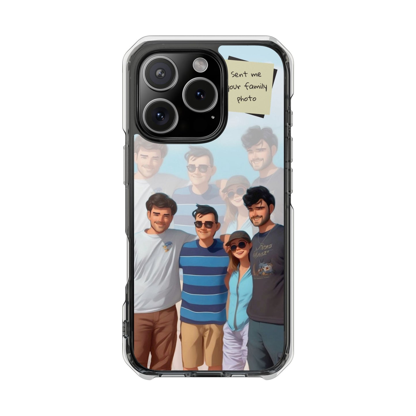Magnetic Phone Family Case