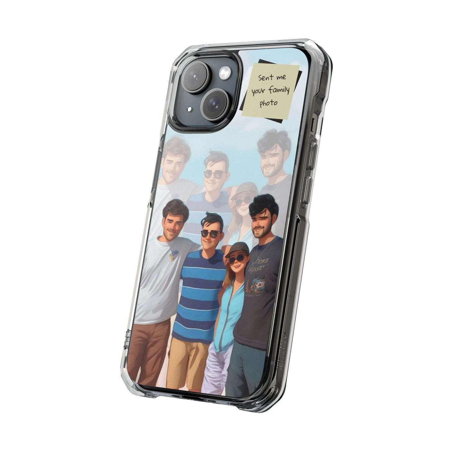 Magnetic Phone Family Case