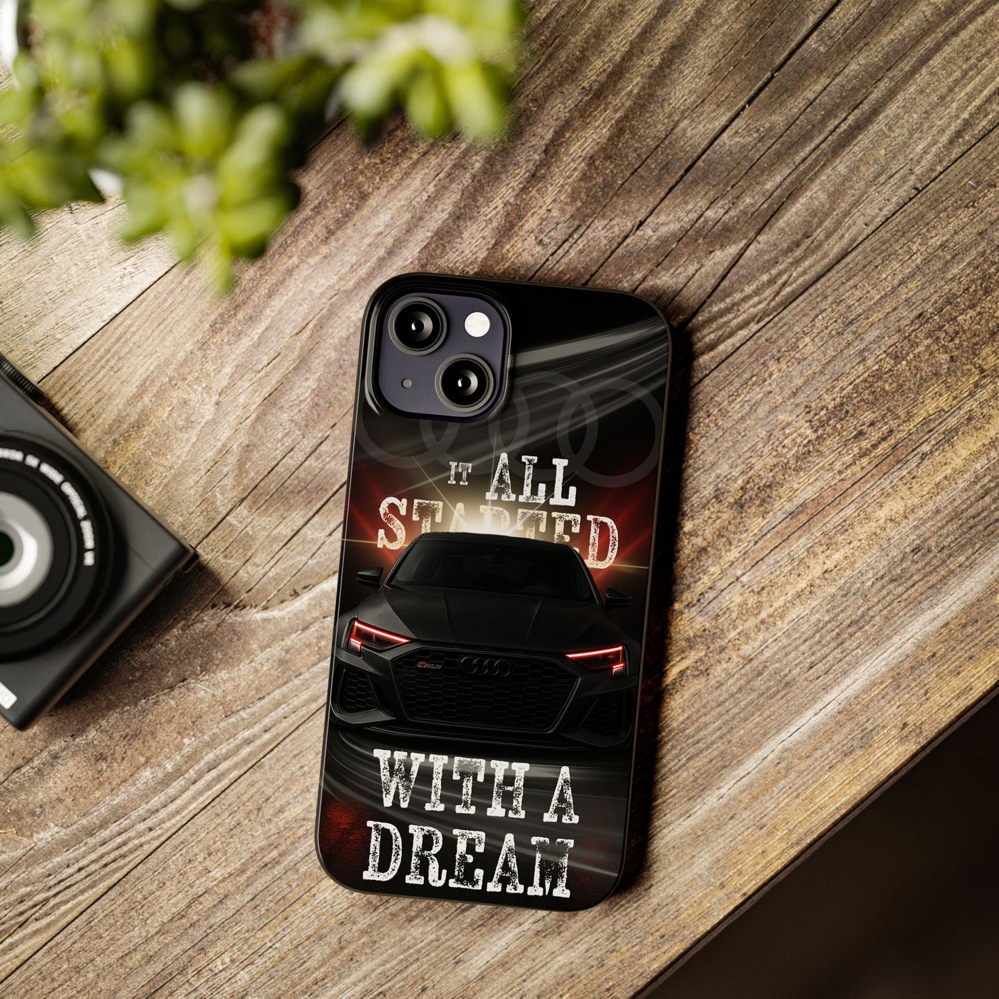 Sleek Car-Themed Phone Cases