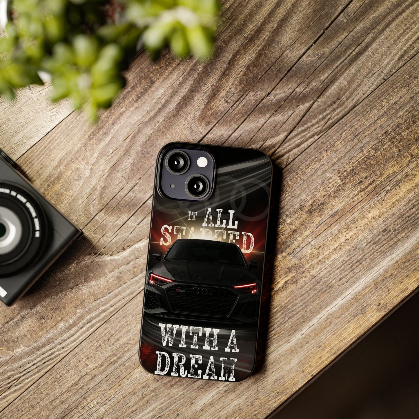 Sleek Car-Themed Phone Cases
