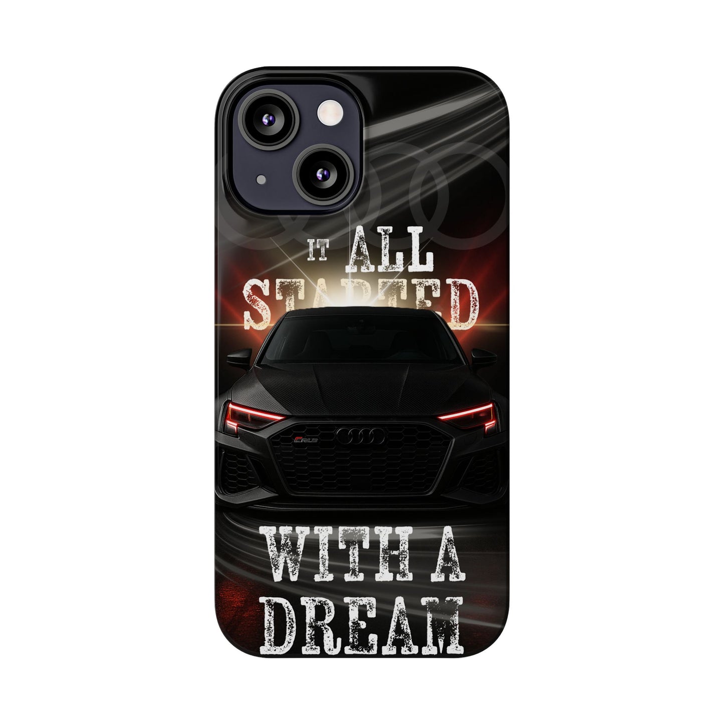 Sleek Car-Themed Phone Cases
