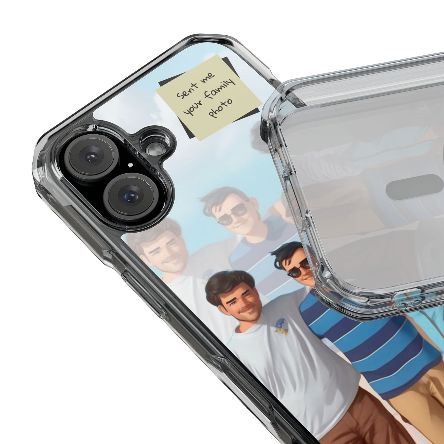 Magnetic Phone Family Case