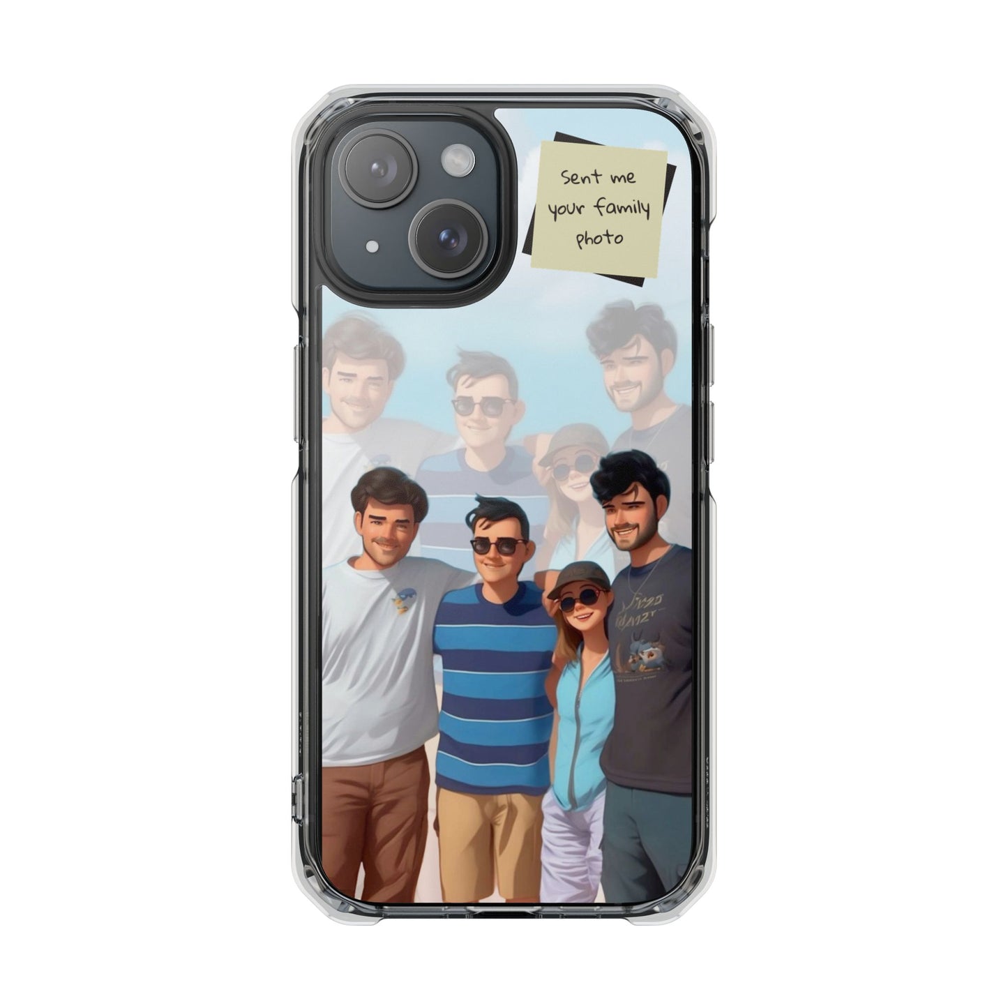 Magnetic Phone Family Case