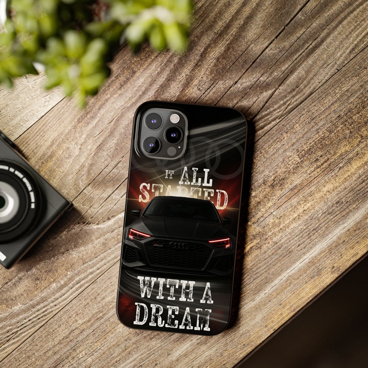 Sleek Car-Themed Phone Cases