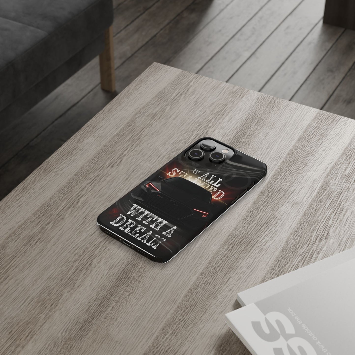 Sleek Car-Themed Phone Cases