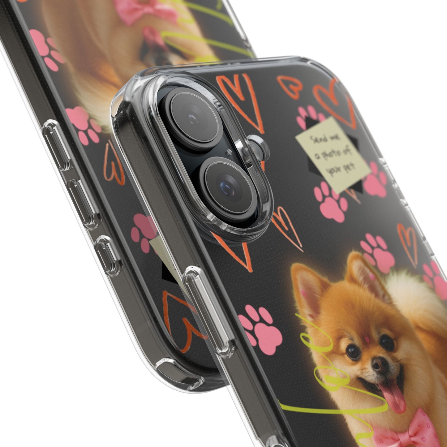 Dog Mom Clear Phone Case