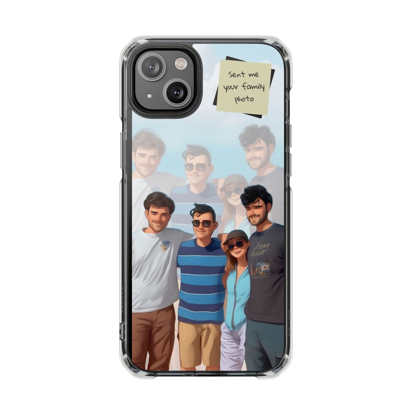Magnetic Phone Family Case