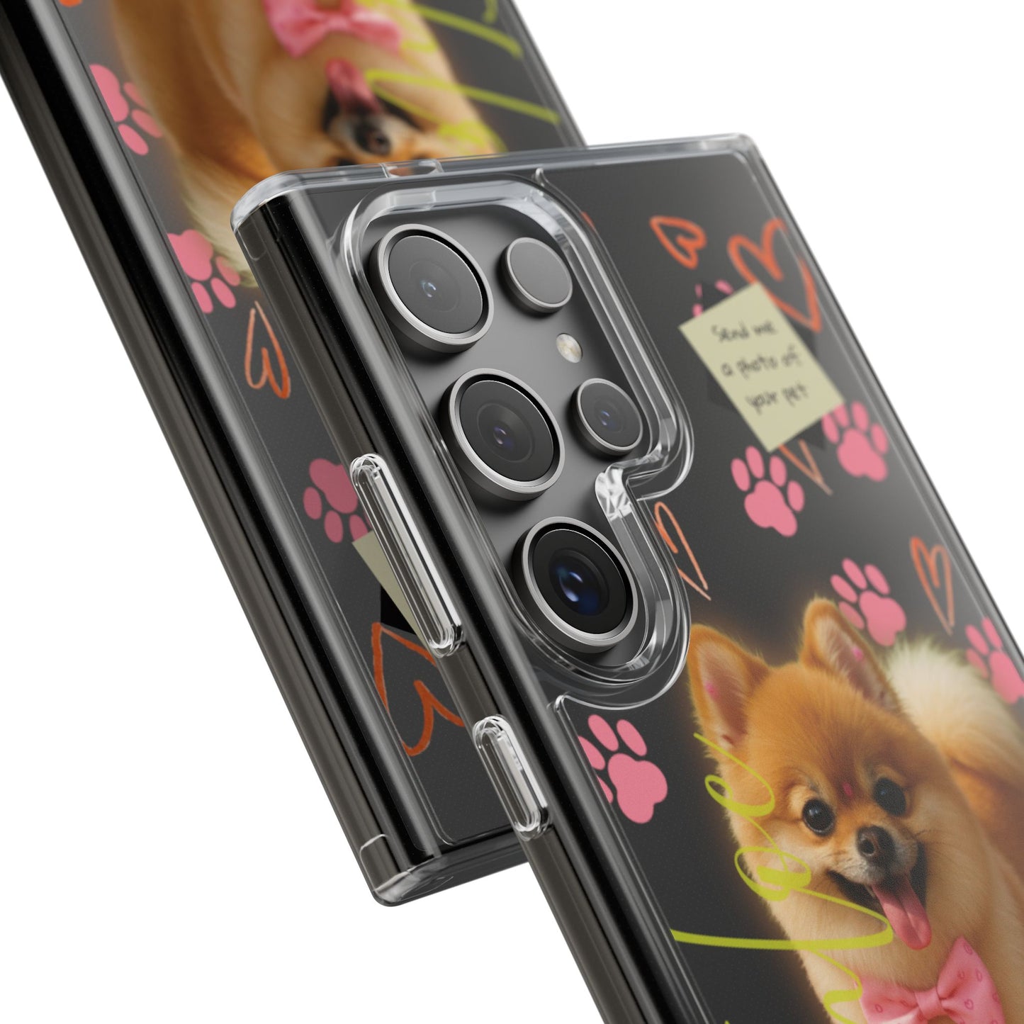 Dog Mom Clear Phone Case