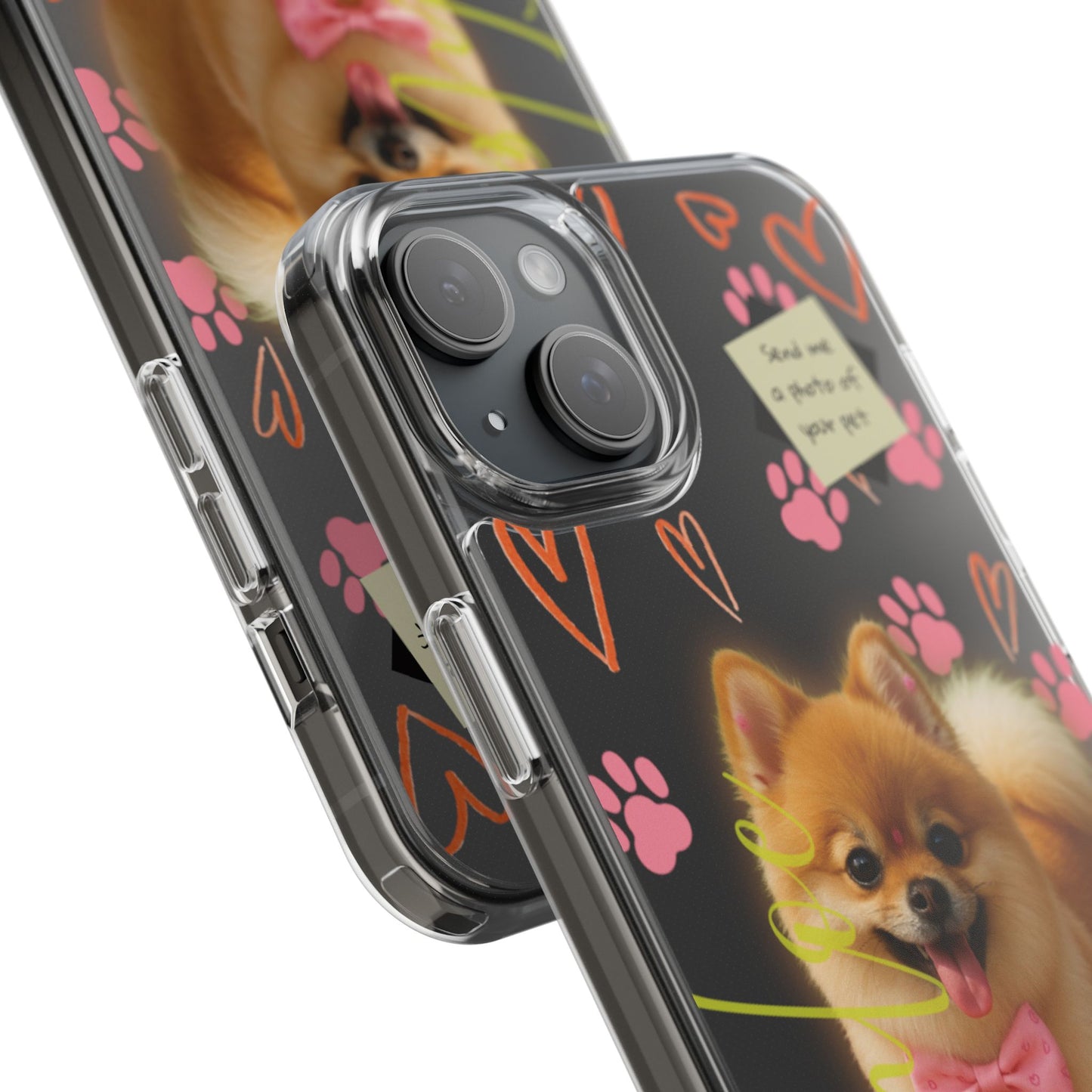 Dog Mom Clear Phone Case