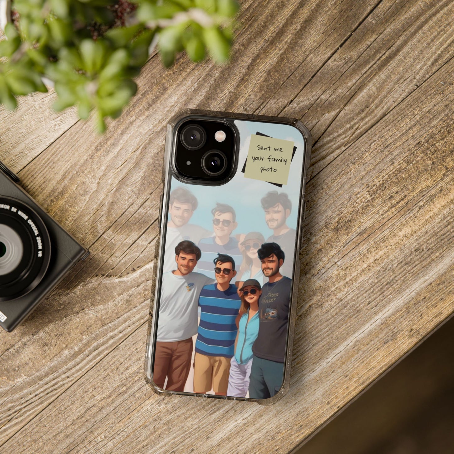 Magnetic Phone Family Case