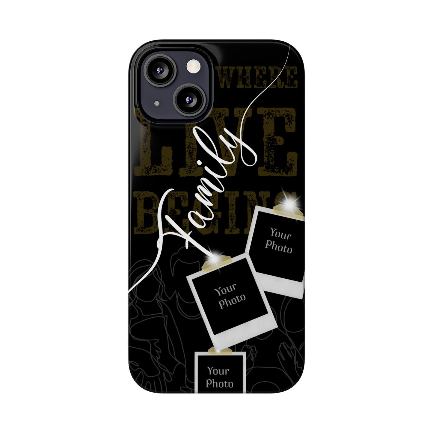 Personalized Family Photo Phone Case