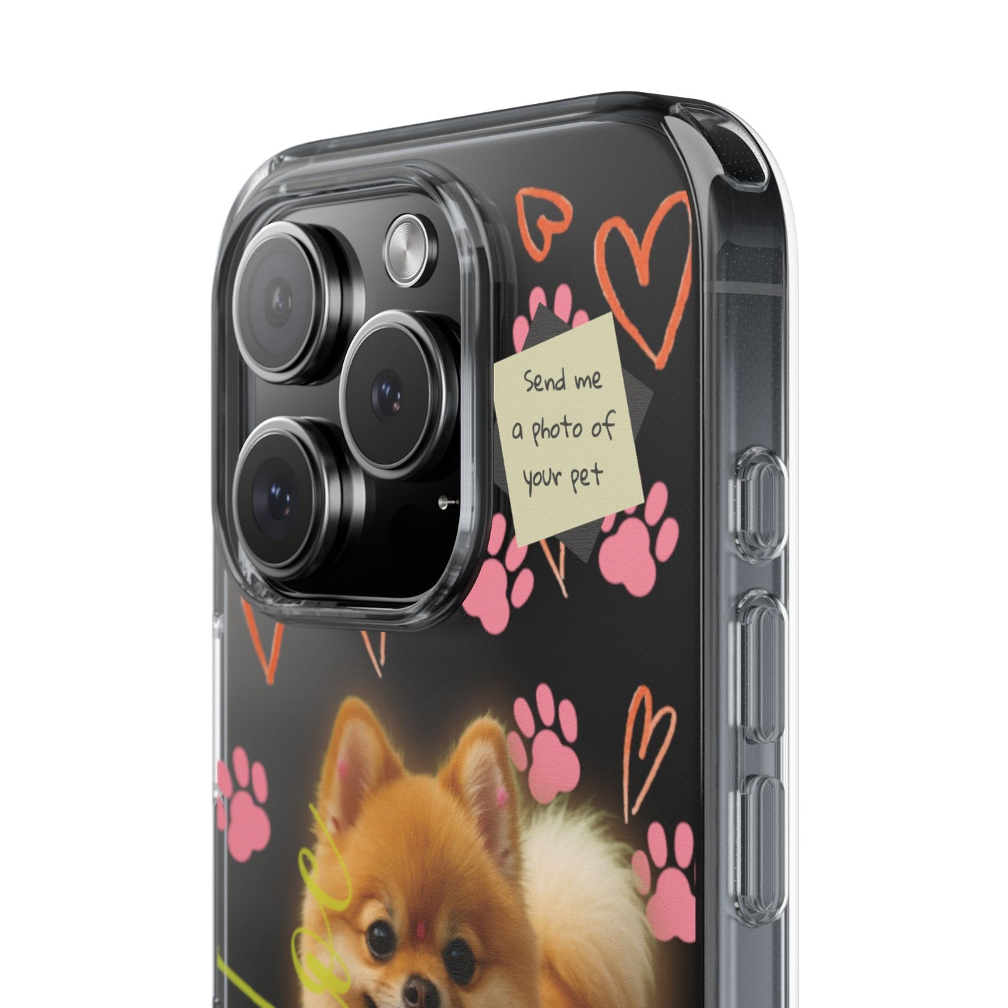 Dog Mom Clear Phone Case