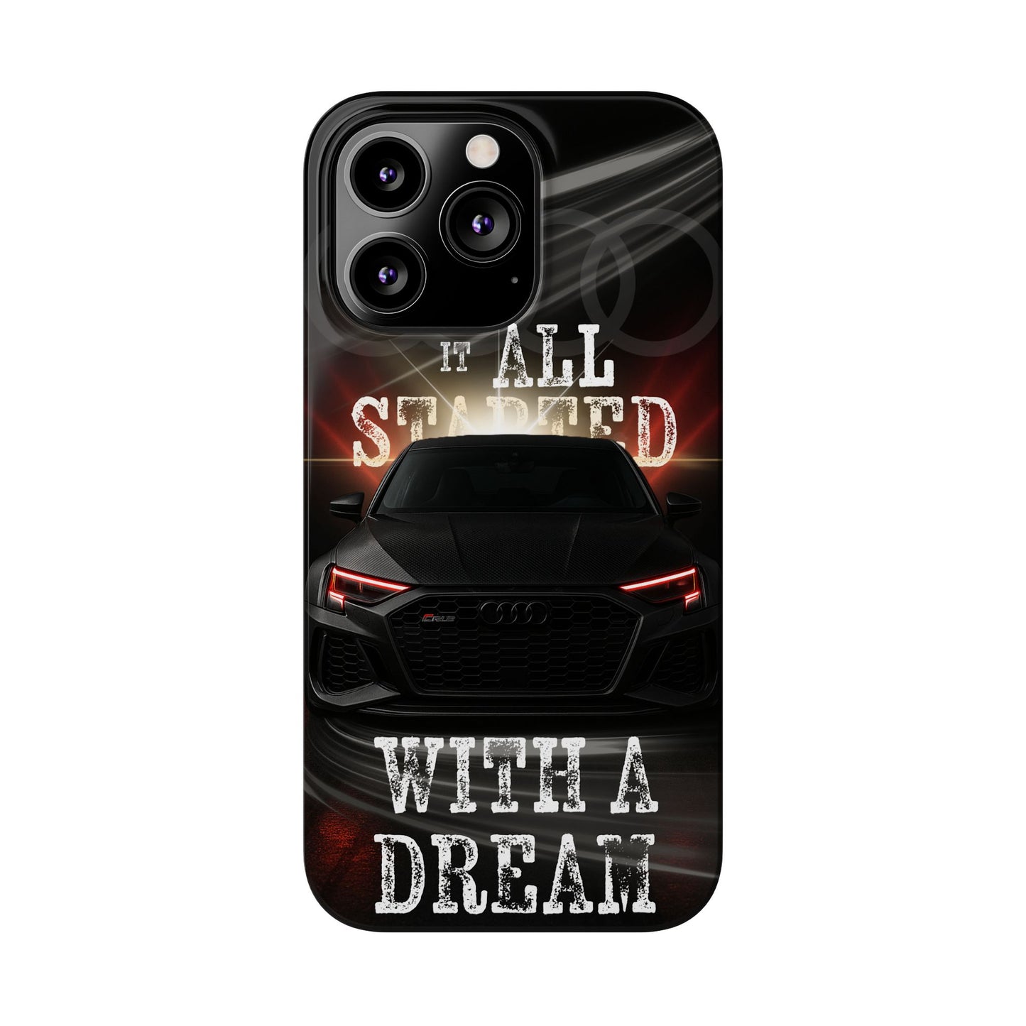 Sleek Car-Themed Phone Cases