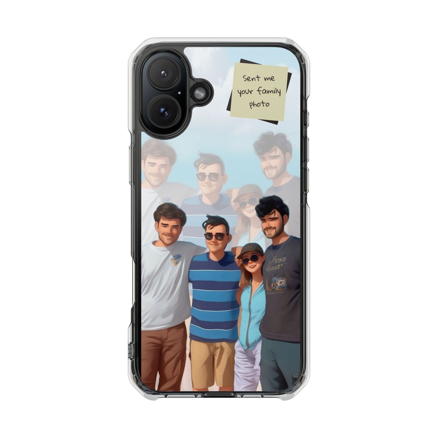 Magnetic Phone Family Case