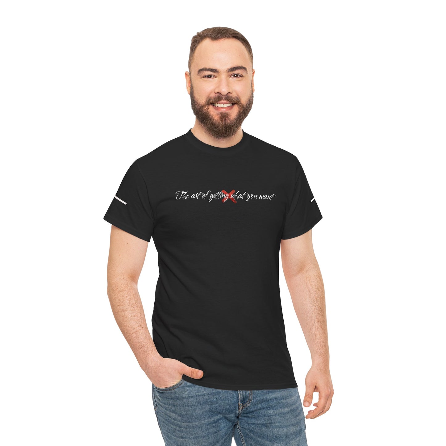 Unisex Heavy Cotton Tee - Perseverance Graphic