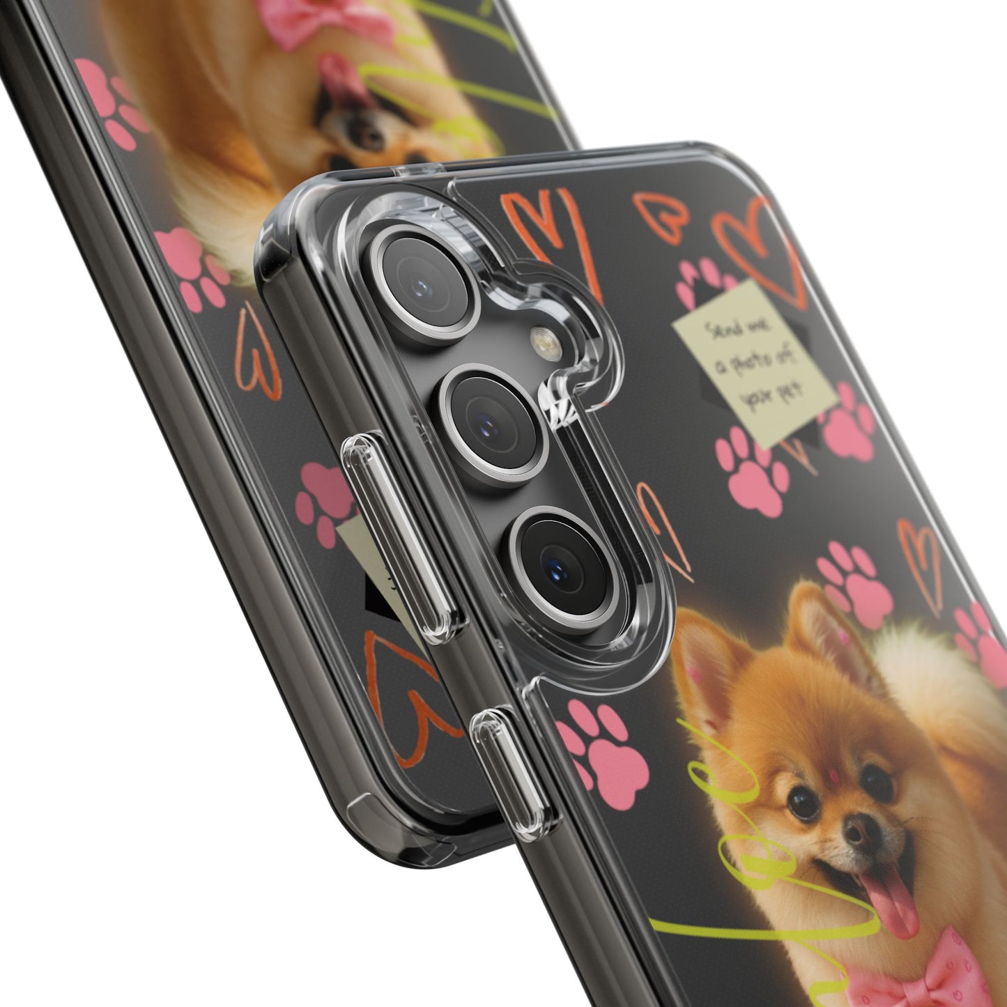 Dog Mom Clear Phone Case