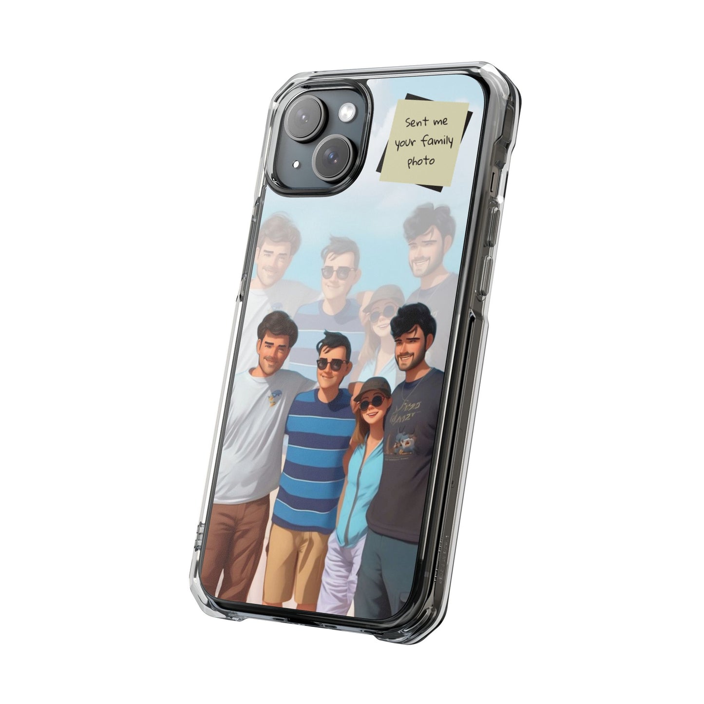 Magnetic Phone Family Case