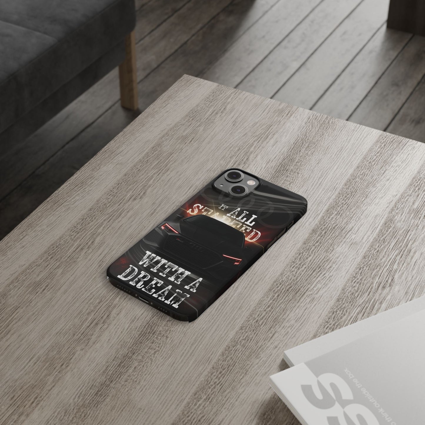 Sleek Car-Themed Phone Cases