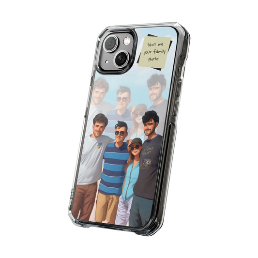 Magnetic Phone Family Case